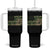 Hunter Life Joke Tumbler With Handle Hunting Makes Me Feel Less Murdery TS12 One Size: 40 oz Black Print Your Wear