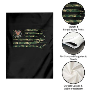 Hunting And Fishing Life Garden Flag American Flag TS12 Print Your Wear