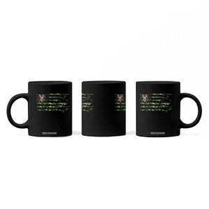 Hunting And Fishing Life Coffee Mug American Flag TS12 Print Your Wear