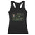 Hunting And Fishing Life Racerback Tank Top American Flag TS12 Black Print Your Wear