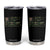 Hunting And Fishing Life Tumbler Cup American Flag TS12 Black Print Your Wear