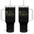 Hunting And Fishing Life Tumbler With Handle American Flag TS12 One Size: 40 oz Black Print Your Wear