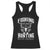 Hunter Fishermen Gifts Racerback Tank Top Fishing Solves Half Hunting Solves The Rest TS12 Black Print Your Wear