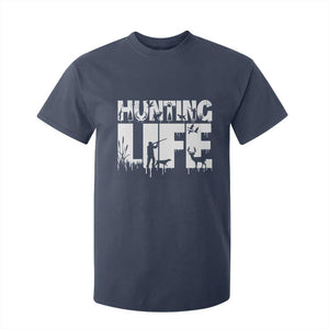 Hunting Life T Shirt For Kid Funny Hunter Gift TS12 Navy Print Your Wear
