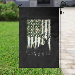 Deer Hunting Garden Flag American Flag Camo Gift TS12 Print Your Wear