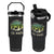 Hunting Season Flip Straw Tumbler I Would Rather Be In The Woods TS12 One Size: 30 oz Black Print Your Wear