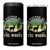 Hunting Season 4 in 1 Can Cooler Tumbler I Would Rather Be In The Woods TS12 One Size: 16 oz Black Print Your Wear