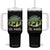Hunting Season Tumbler With Handle I Would Rather Be In The Woods TS12 One Size: 40 oz Black Print Your Wear