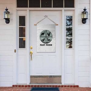Funny Hunter Joke Garden Flag Hunting Fast Food Animals TS12 Print Your Wear