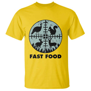 Funny Hunter Joke T Shirt Hunting Fast Food Animals TS12 Daisy Print Your Wear