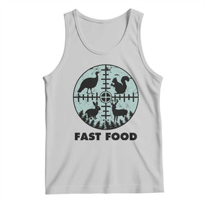 Funny Hunter Joke Tank Top Hunting Fast Food Animals TS12 Ash Print Your Wear