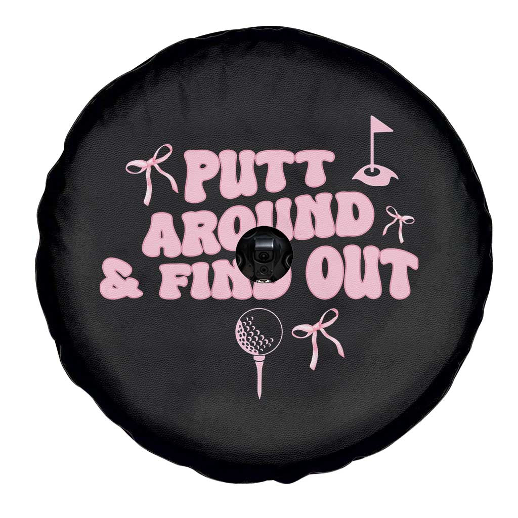 Funny Golf Gift For Women Spare Tire Cover Putt Around And Find Out TS12 Print Your Wear