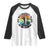 My Retirement Plan Is On Course Raglan Shirt Retired Golfer Gift TS12 White Black Print Your Wear