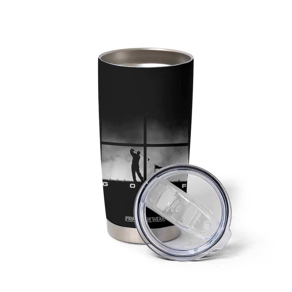 Gift For Sports Lover Tumbler Cup Retro Golf Silhouette Art TS12 Print Your Wear