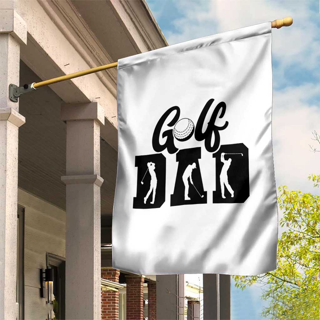 Golf Dad Garden Flag Gift For Sport Lover TS12 Print Your Wear
