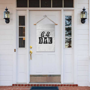 Golf Dad Garden Flag Gift For Sport Lover TS12 Print Your Wear