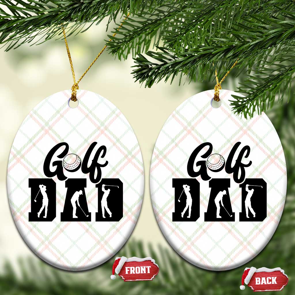 Golf Dad Ceramic Ornament Gift For Sport Lover TS12 Print Your Wear