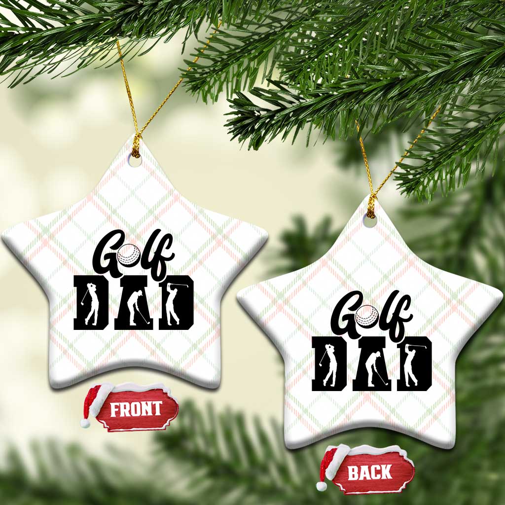 Golf Dad Ceramic Ornament Gift For Sport Lover TS12 Print Your Wear