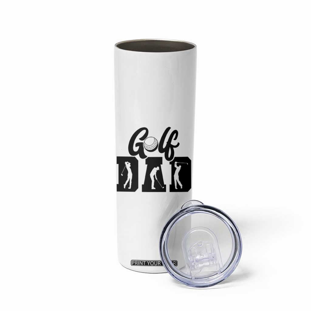 Golf Dad Skinny Tumbler Gift For Sport Lover TS12 Print Your Wear