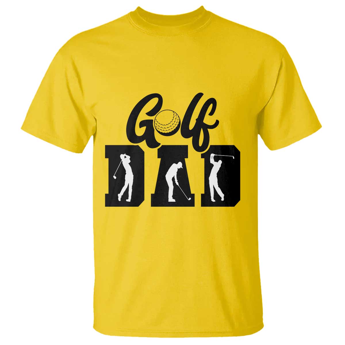 Golf Dad T Shirt Gift For Sport Lover TS12 Daisy Print Your Wear
