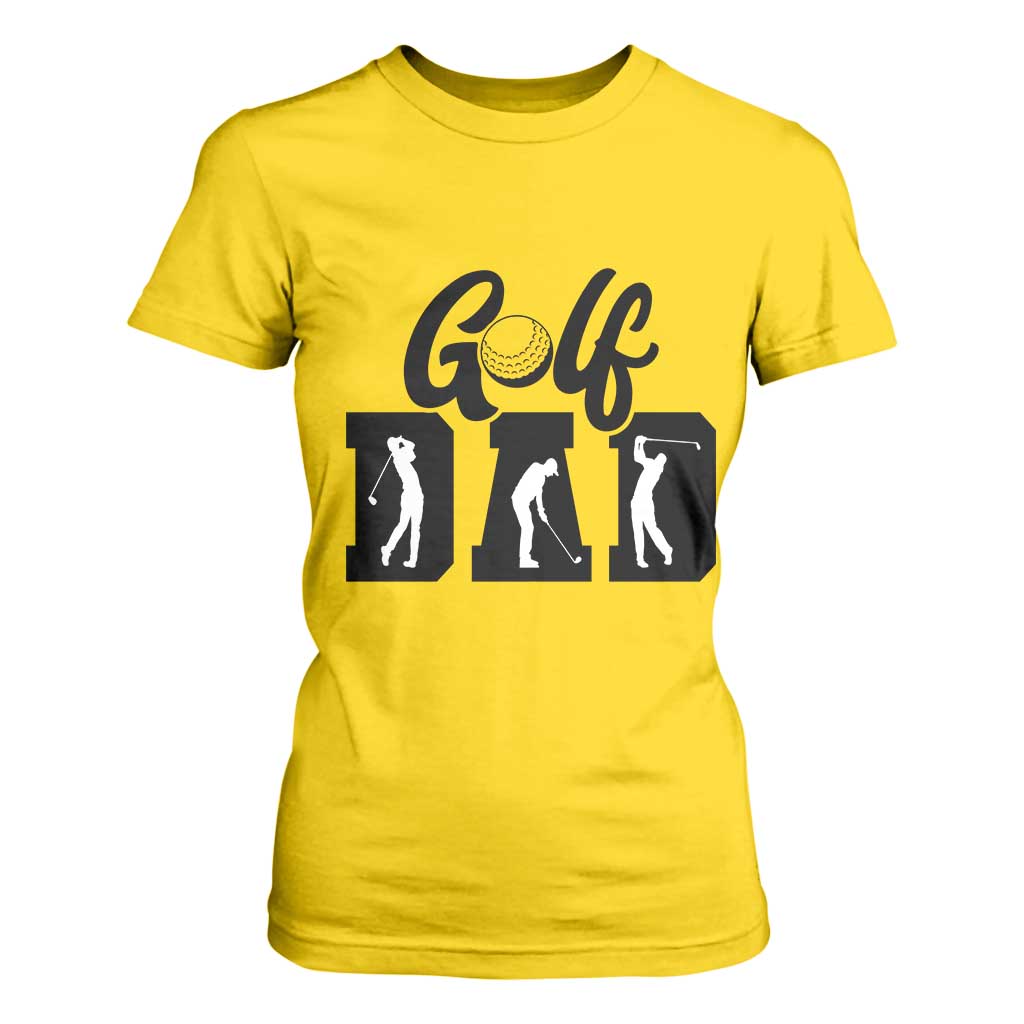 Golf Dad T Shirt For Women Gift For Sport Lover TS12 Daisy Print Your Wear