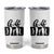 Golf Dad Tumbler Cup Gift For Sport Lover TS12 White Print Your Wear
