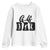 Golf Dad Youth Sweatshirt Gift For Sport Lover TS12 White Print Your Wear
