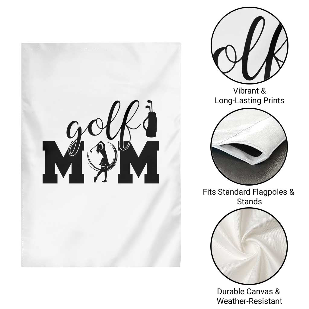 Proud Golf Mom Lifestyle Garden Flag Sports Gift Idea TS12 Print Your Wear