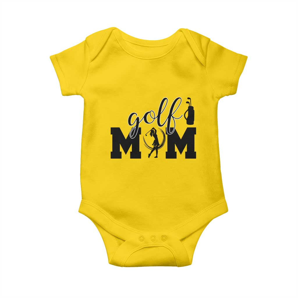 Proud Golf Mom Lifestyle Baby Onesie Sports Gift Idea TS12 Daisy Print Your Wear