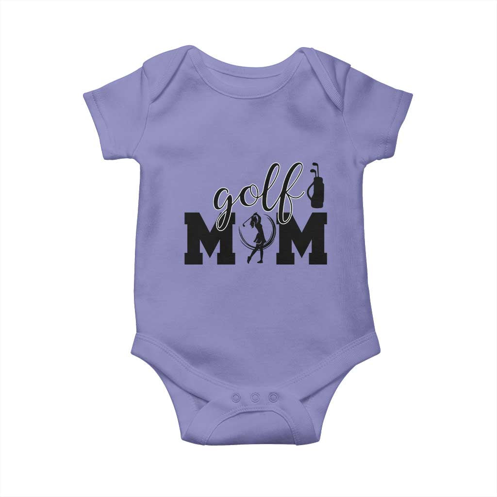 Proud Golf Mom Lifestyle Baby Onesie Sports Gift Idea TS12 Violet Print Your Wear