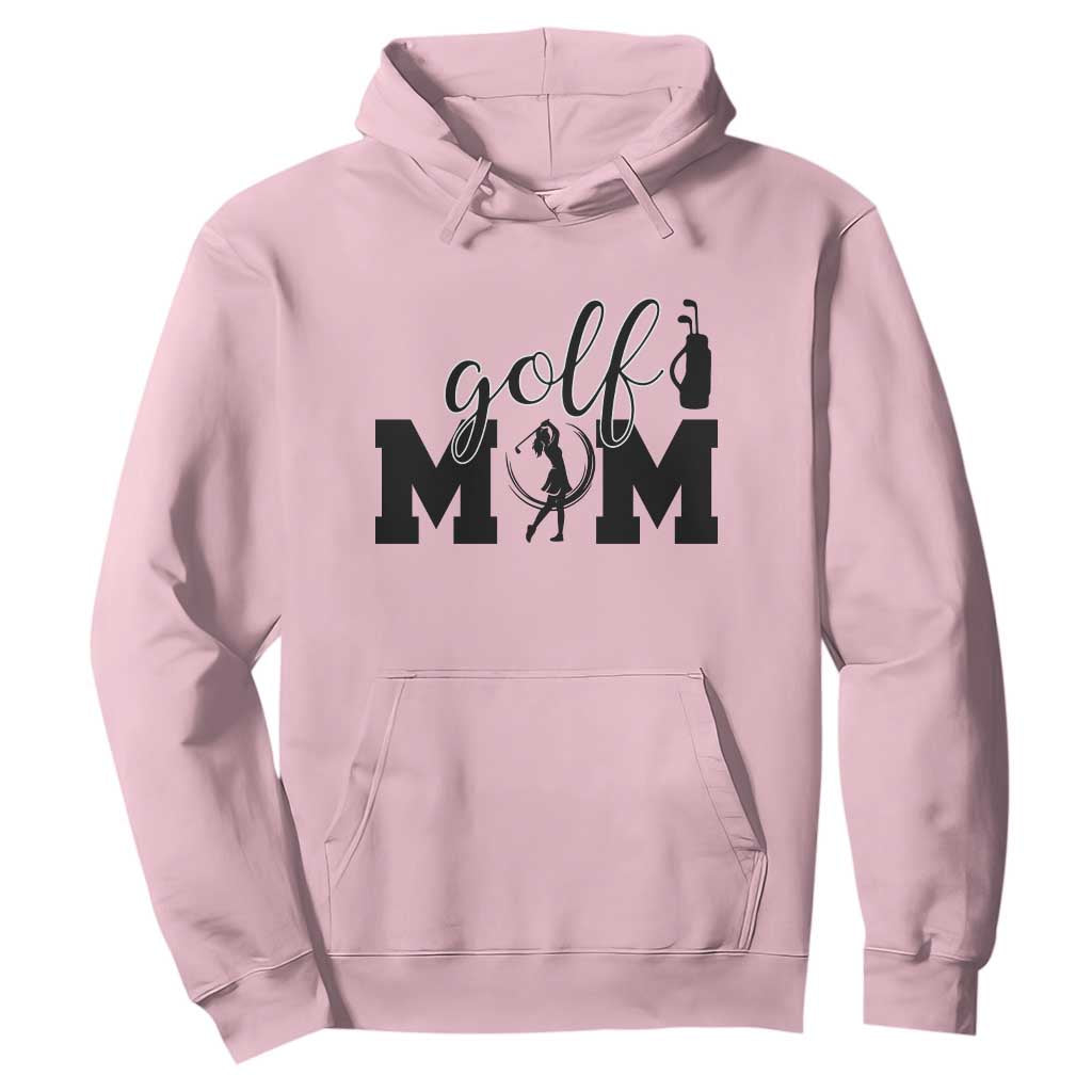 Proud Golf Mom Lifestyle Hoodie Sports Gift Idea TS12 Light Pink Print Your Wear