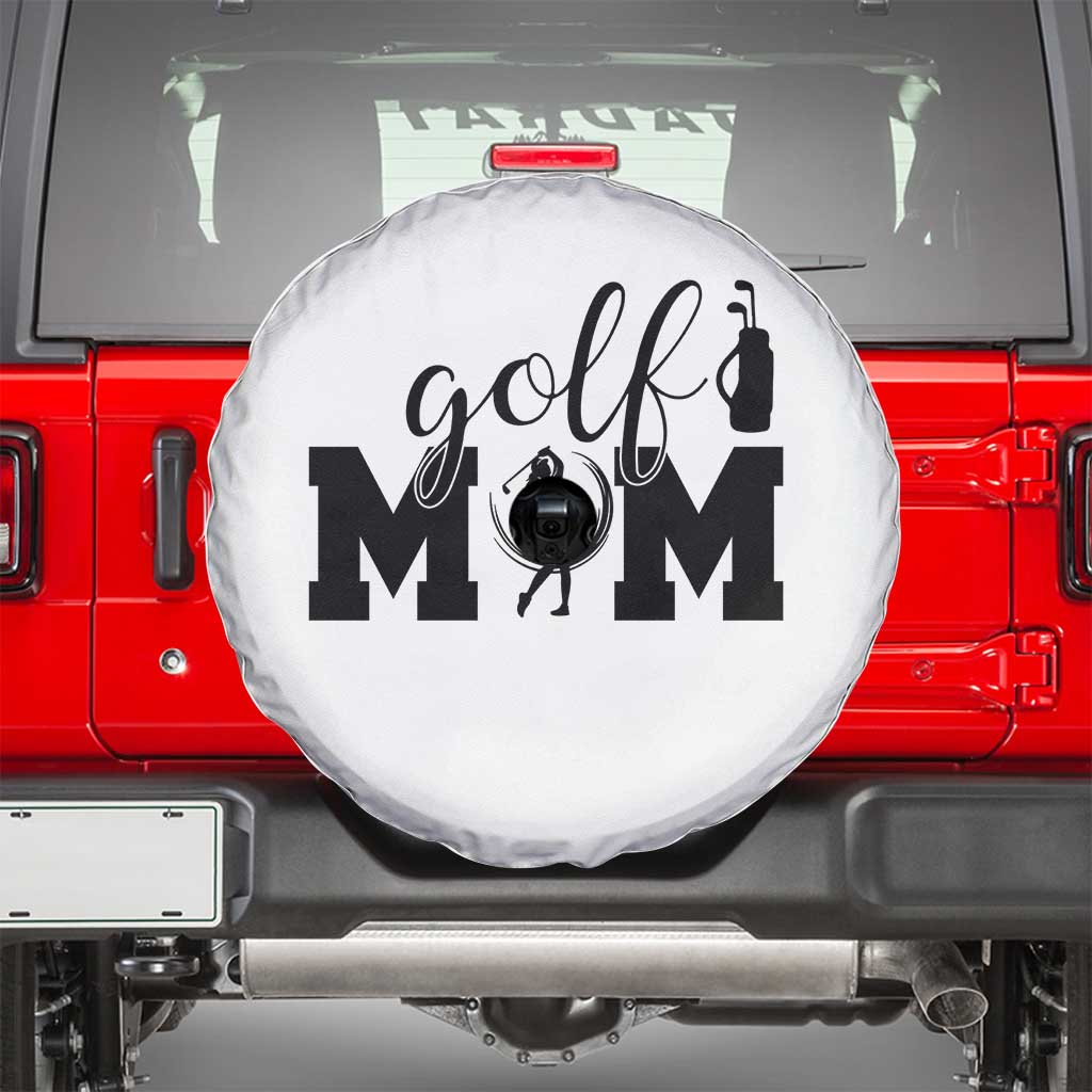 Proud Golf Mom Lifestyle Spare Tire Cover Sports Gift Idea TS12 White Print Your Wear