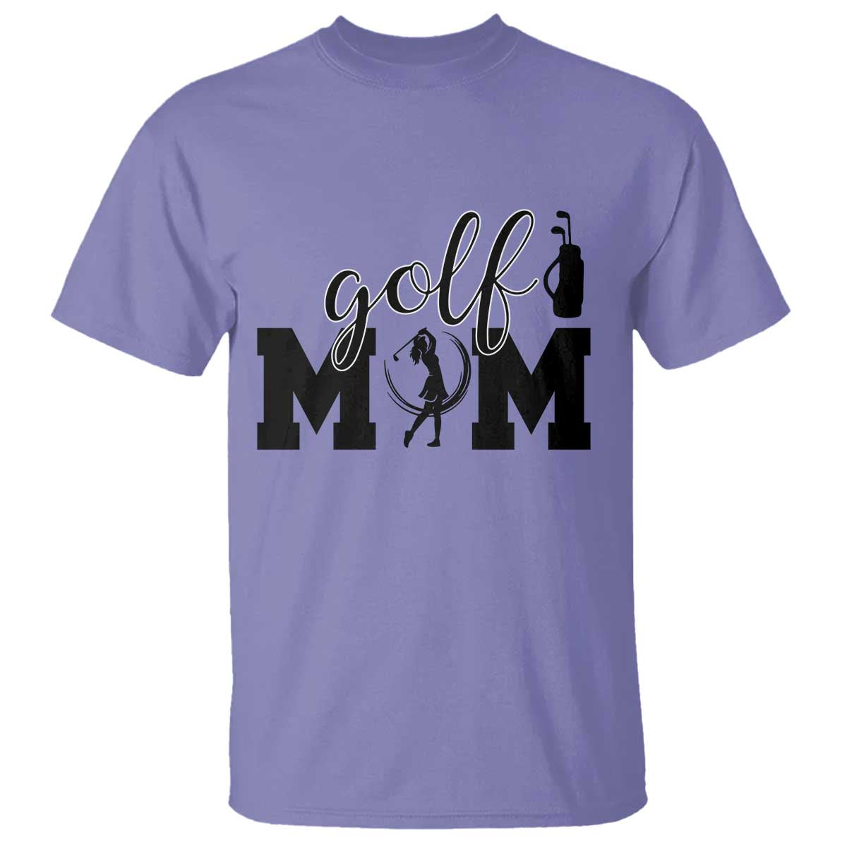 Proud Golf Mom Lifestyle T Shirt Sports Gift Idea TS12 Violet Print Your Wear