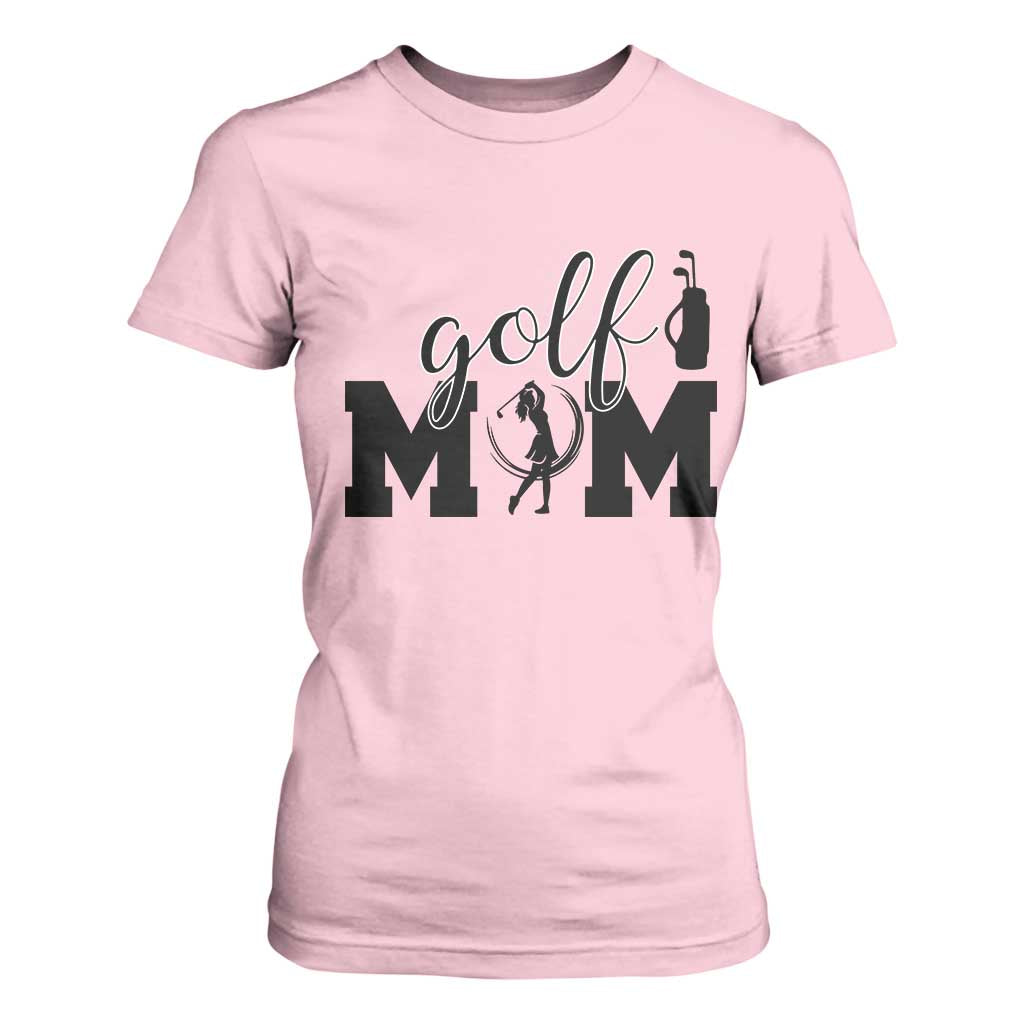Proud Golf Mom Lifestyle T Shirt For Women Sports Gift Idea TS12 Light Pink Print Your Wear