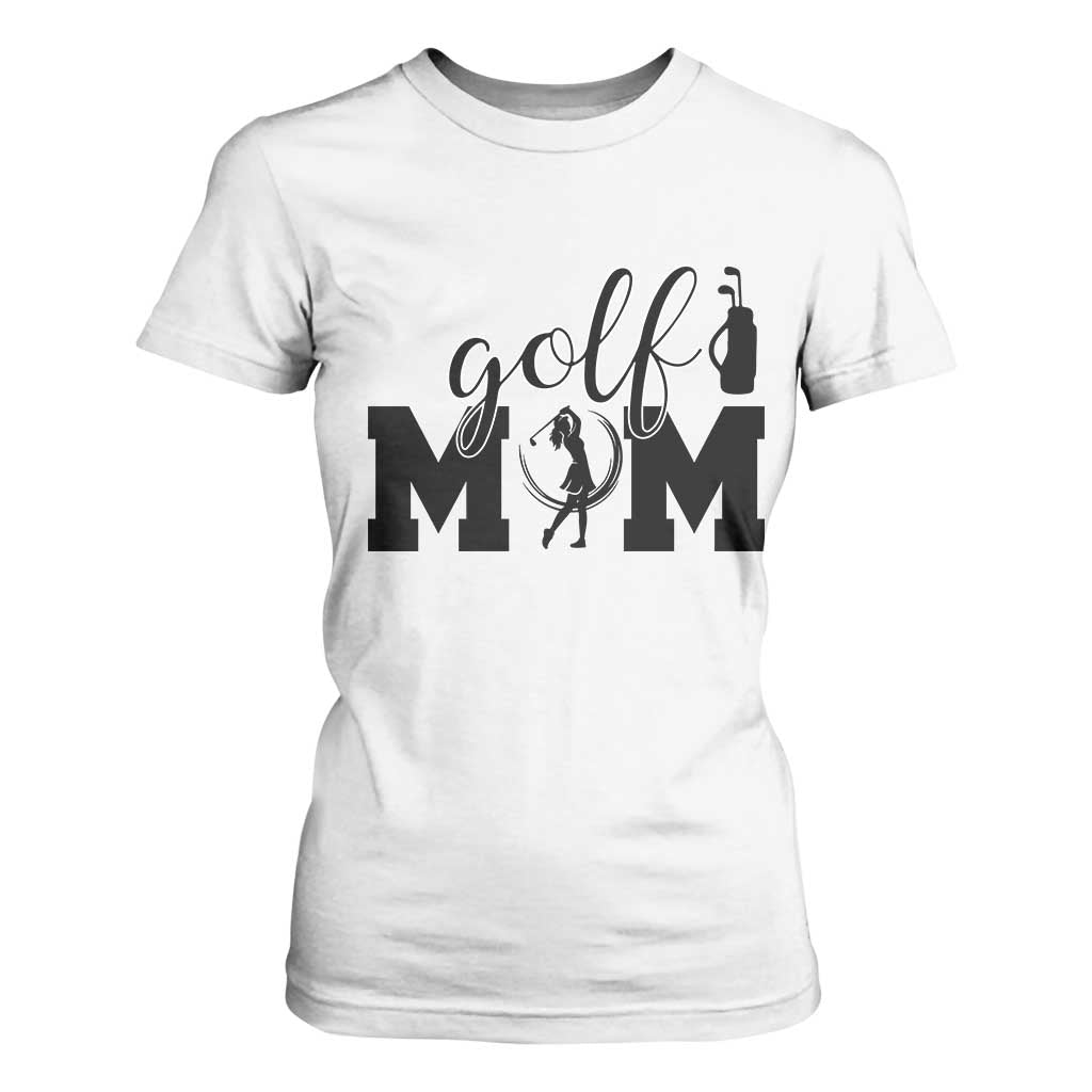 Proud Golf Mom Lifestyle T Shirt For Women Sports Gift Idea TS12 White Print Your Wear