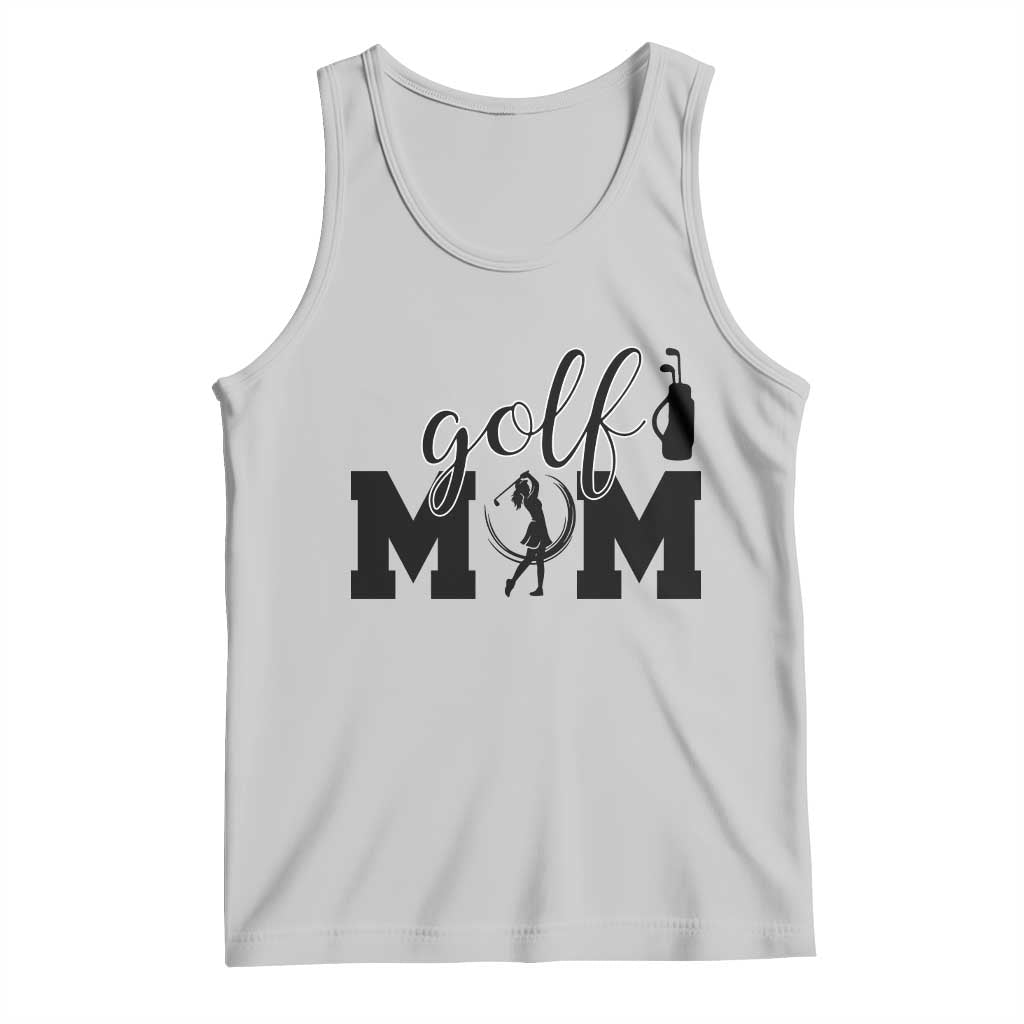 Proud Golf Mom Lifestyle Tank Top Sports Gift Idea TS12 Ash Print Your Wear