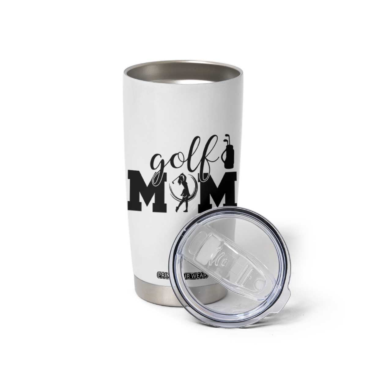 Proud Golf Mom Lifestyle Tumbler Cup Sports Gift Idea TS12 Print Your Wear