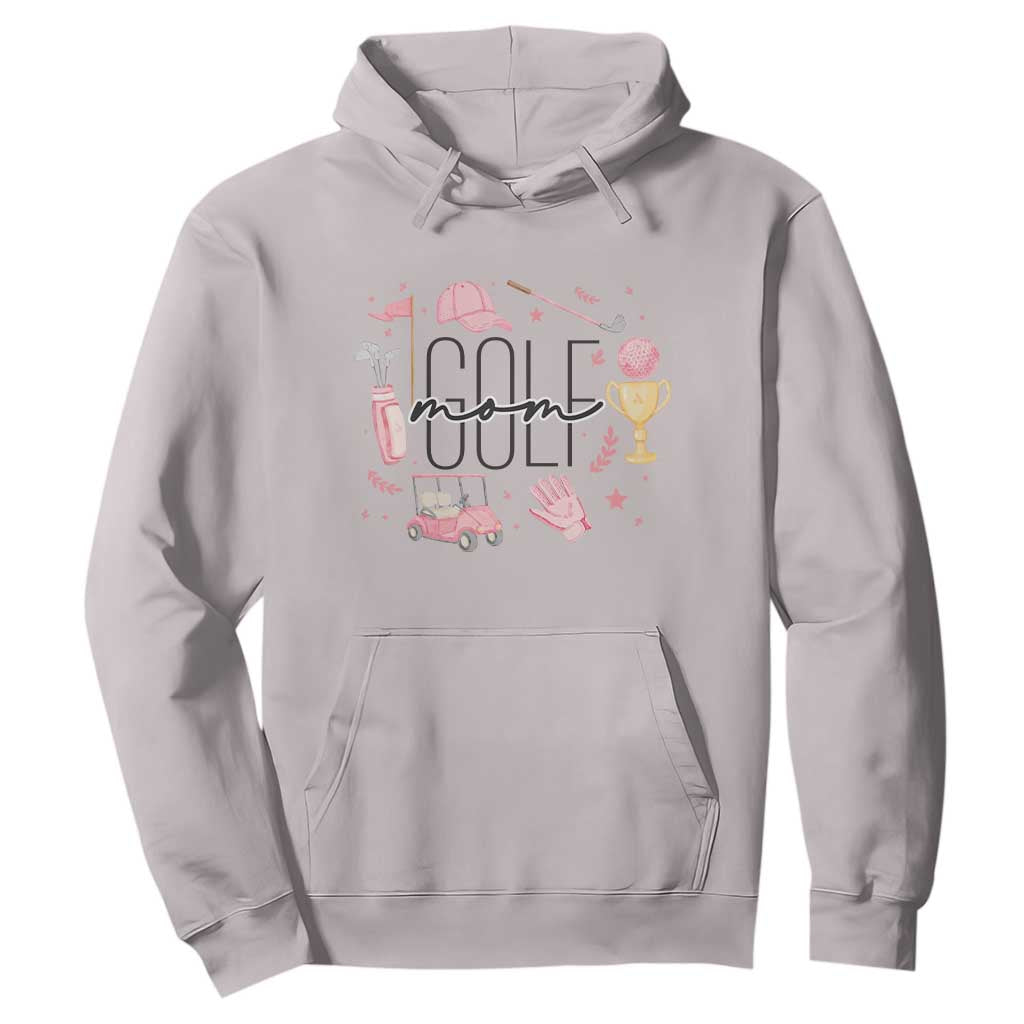 Golf Mom Life Proud Hoodie Sports Lover Gift TS12 Ice Gray Print Your Wear
