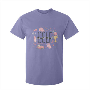 Golf Mom Life Proud T Shirt For Kid Sports Lover Gift TS12 Violet Print Your Wear