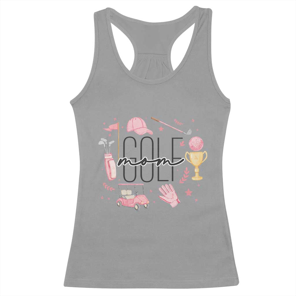 Golf Mom Life Proud Racerback Tank Top Sports Lover Gift TS12 Sport Gray Print Your Wear