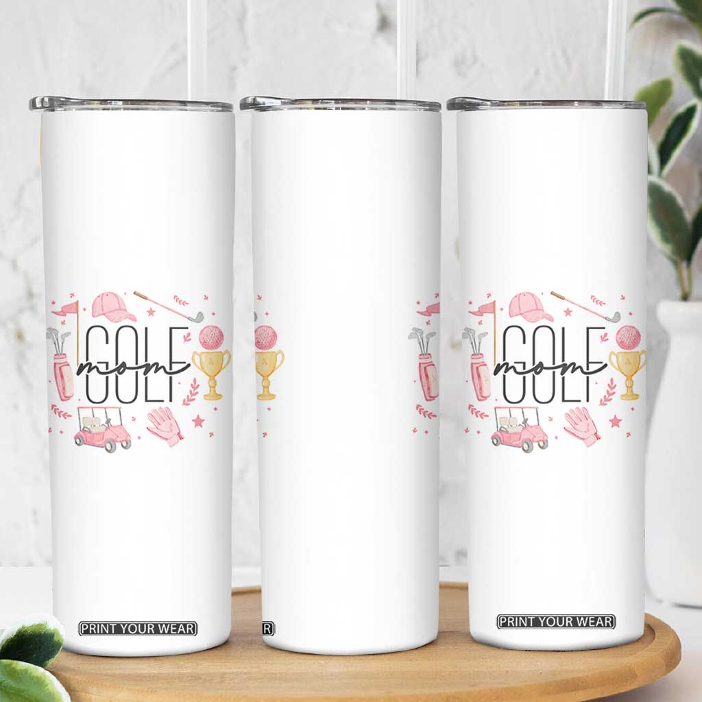 Golf Mom Life Proud Skinny Tumbler Sports Lover Gift TS12 Print Your Wear