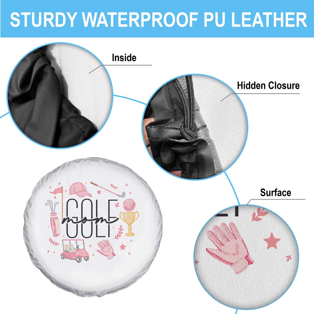 Golf Mom Life Proud Spare Tire Cover Sports Lover Gift TS12 Print Your Wear