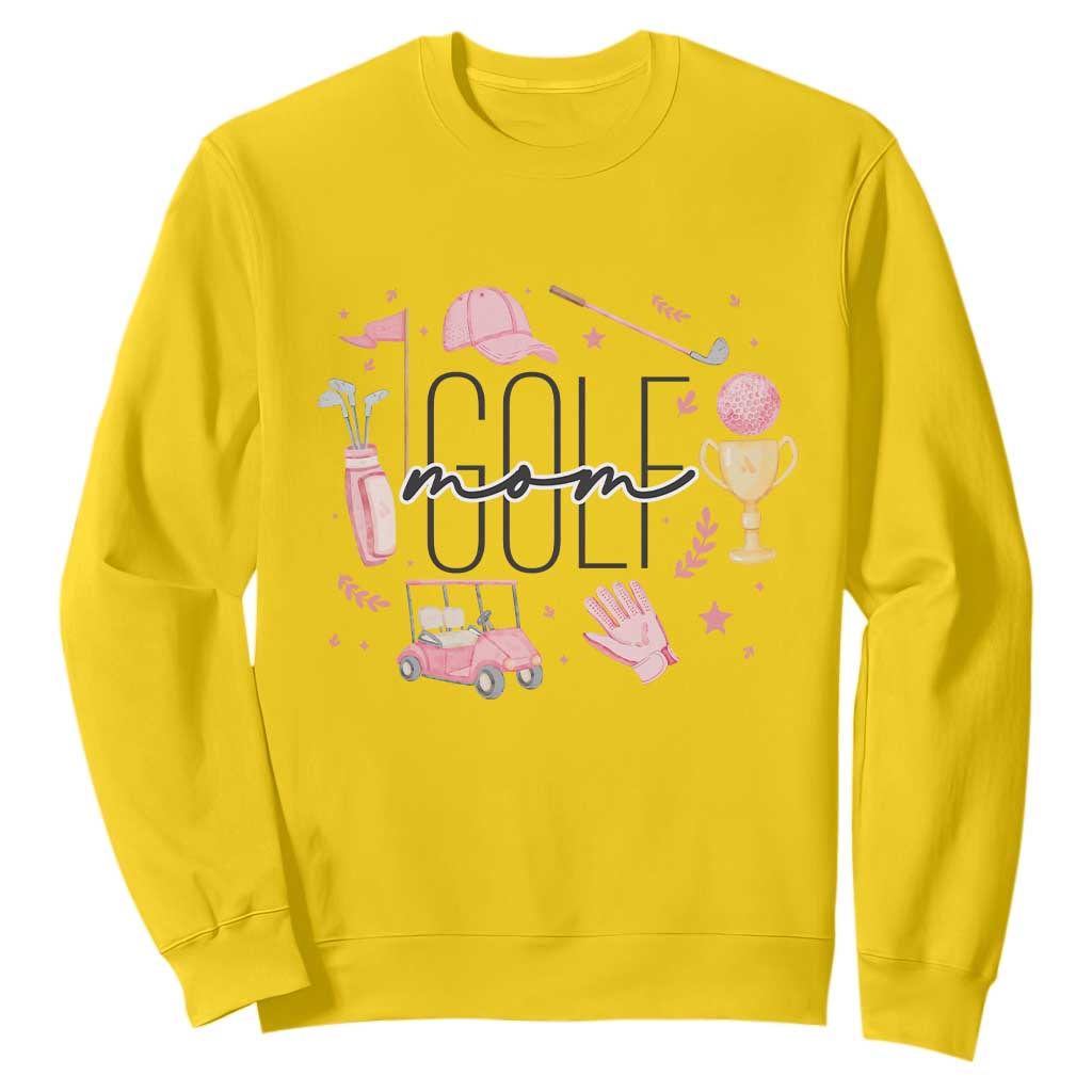 Golf Mom Life Proud Sweatshirt Sports Lover Gift TS12 Daisy Print Your Wear