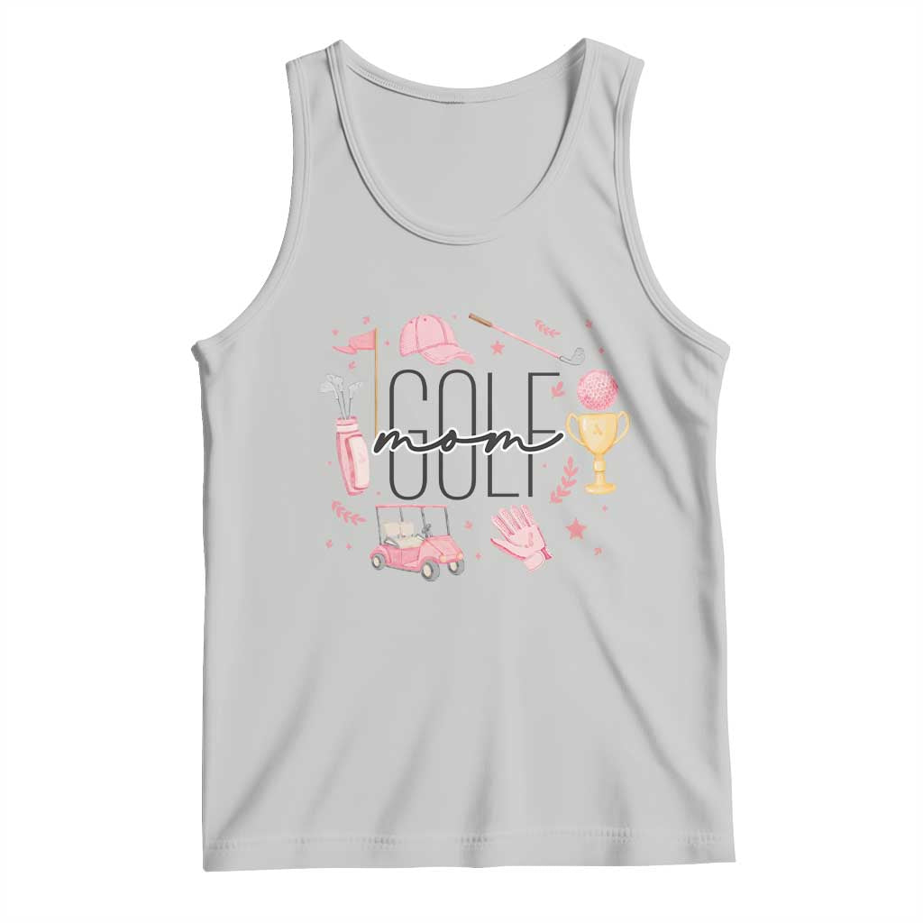 Golf Mom Life Proud Tank Top Sports Lover Gift TS12 Ash Print Your Wear