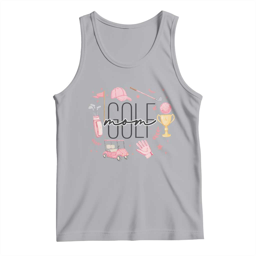Golf Mom Life Proud Tank Top Sports Lover Gift TS12 Athletic Heather Print Your Wear