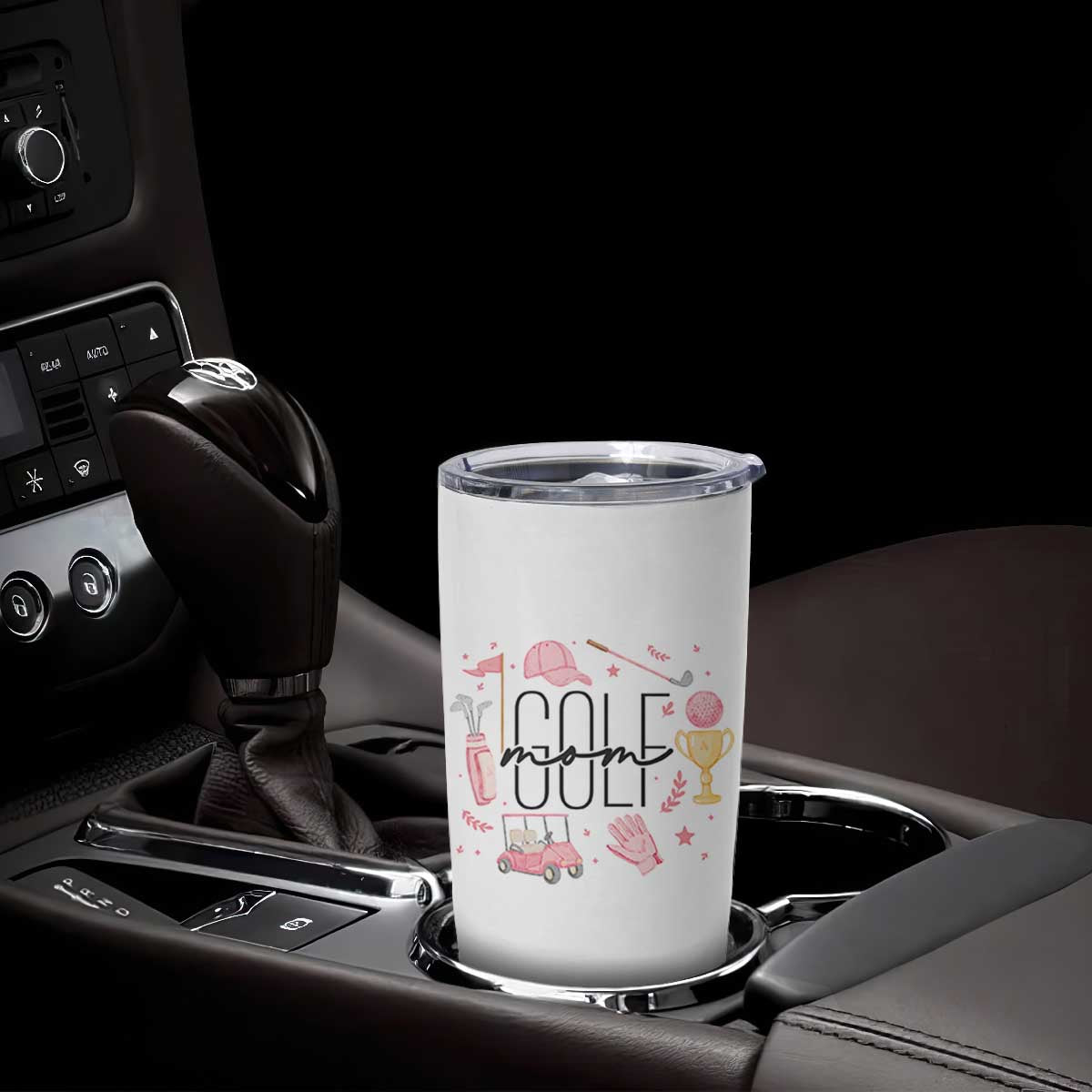 Golf Mom Life Proud Tumbler Cup Sports Lover Gift TS12 Print Your Wear