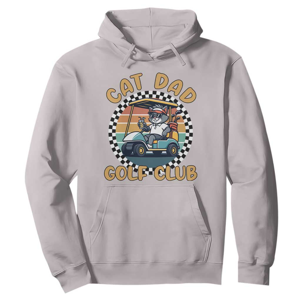 Cat Dad Golf Club Hoodie Funny Sports Lover Gift TS12 Ice Gray Print Your Wear