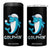 Golphin Dolphin Pun 4 in 1 Can Cooler Tumbler Funny Golf Gift TS12 One Size: 16 oz Black Print Your Wear