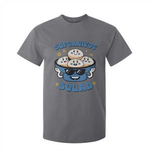 Hanukkah Sufganiyot Squad T Shirt For Kid Funny Jelly Donut Jewish Gift TS12 Charcoal Print Your Wear