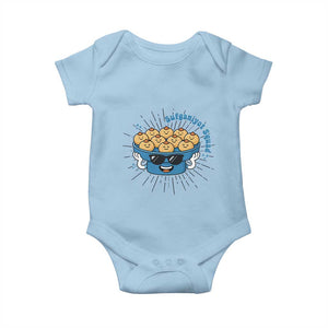 Funny Hanukkah Sufganiyah Jelly Donut Squad Gift Baby Onesie TS12 Light Blue Print Your Wear